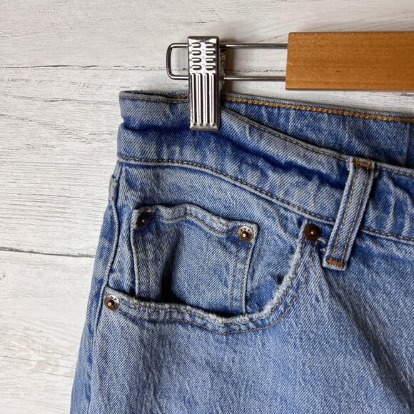 Abercrombie & Fitch Jeans Womens Size 32 Reg The 90s Straight Mid Rise Denim - Picture 9 of 16